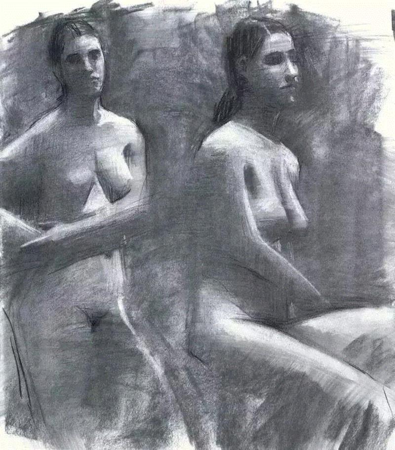 画疯了，这个素描！,素描,彩头,关键,陈建龙,彩铅,人物,日本,罐子