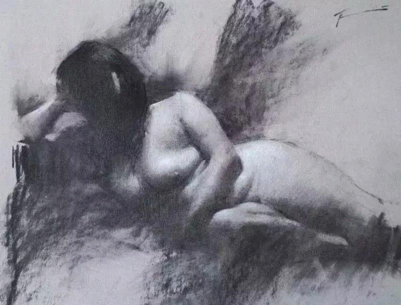 画疯了，这个素描！,素描,彩头,关键,陈建龙,彩铅,人物,日本,罐子