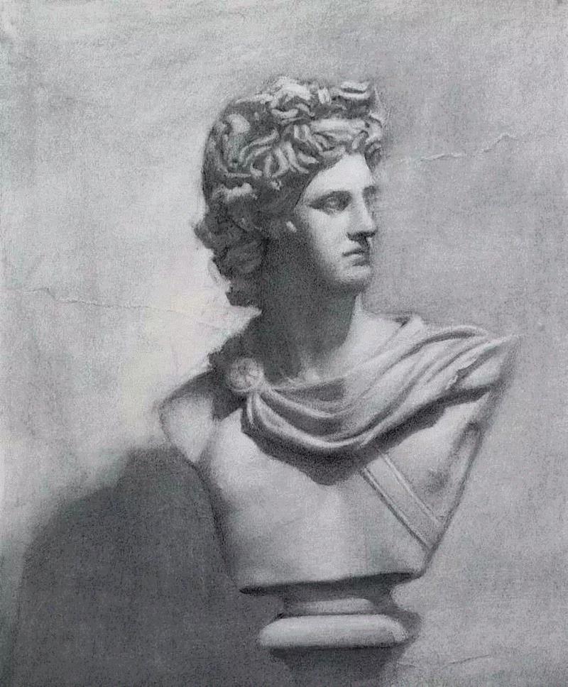 画疯了，这个素描！,素描,彩头,关键,陈建龙,彩铅,人物,日本,罐子