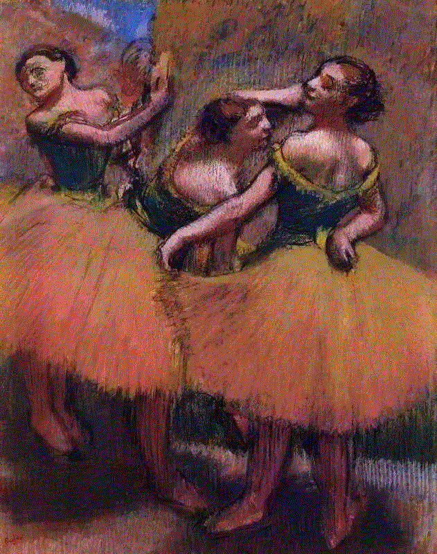 这画面表现力,真的太棒了!,德加,埃德加,意大利,Degas,印象派,金融,资本家,祖父,毕业后,文艺复兴