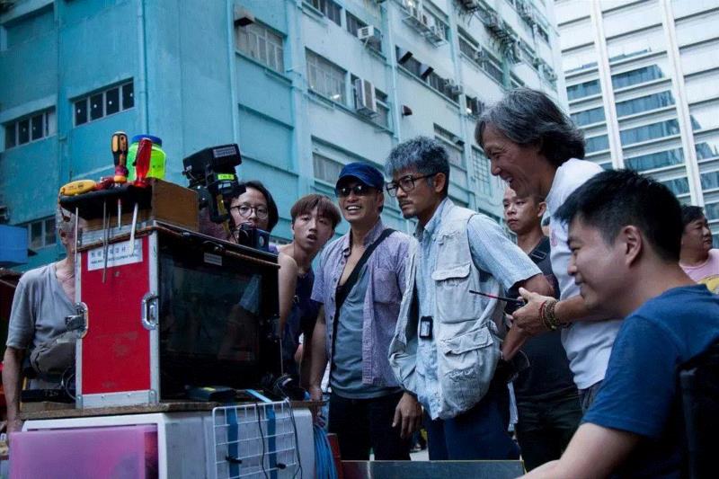 《踏血寻梅》片场照，翁子光在右下角,金像奖不改，是香港电影还没有到最坏的时候,金像奖,电影,香港,无双,逆流,红海,翠丝,导演,工会,翁子光