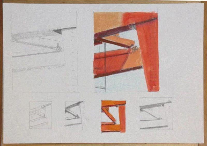 展览预告 | “背后的故事——Ingo?Baumgarten个展”将于本周五开幕,Ingo,背后,Baumgarten个展,油画,Baumgarten,手稿,合美术馆,创意天地,美术馆,门式起重机