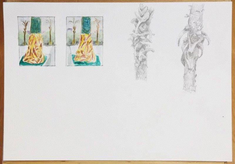 艺术家手稿,展览预告 | “背后的故事——Ingo?Baumgarten个展”将于本周五开幕,Ingo,背后,Baumgarten个展,油画,Baumgarten,手稿,合美术馆,创意天地,美术馆,门式起重机