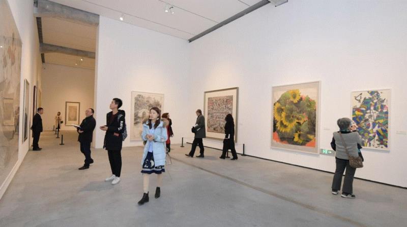 元宵大吉 | 友情提示:您还有4天时间一览新水墨40年,水墨,元宵大吉,友情,美协,尚辉,纸本,宣纸,杂志社,主编,社长