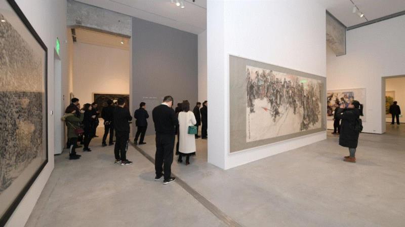 元宵大吉 | 友情提示:您还有4天时间一览新水墨40年,水墨,元宵大吉,友情,美协,尚辉,纸本,宣纸,杂志社,主编,社长