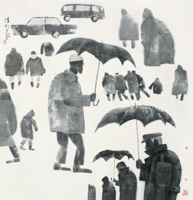 元宵大吉 | 友情提示:您还有4天时间一览新水墨40年,水墨,元宵大吉,友情,美协,尚辉,纸本,宣纸,杂志社,主编,社长