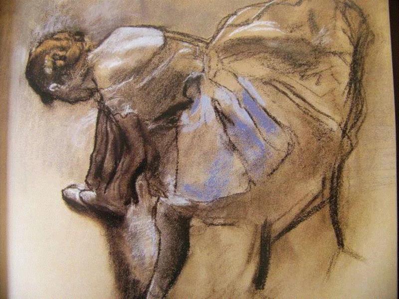 绘画丨站在芭蕾舞女身后的德加,德加,绘画,芭蕾舞女,身后,素描,印象派,莫奈,气氛,塞尚,一个人