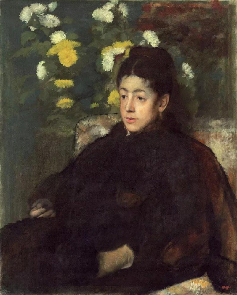 绘画丨站在芭蕾舞女身后的德加,德加,绘画,芭蕾舞女,身后,素描,印象派,莫奈,气氛,塞尚,一个人