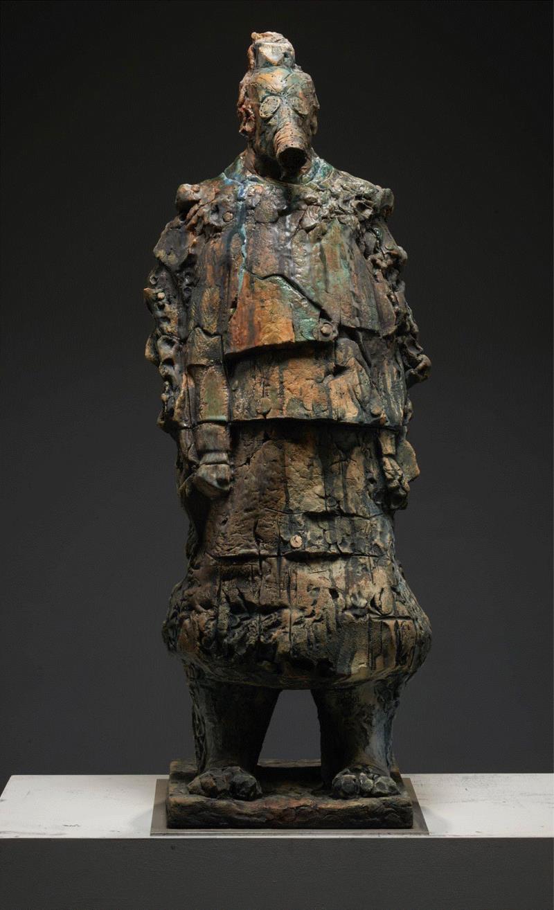 Wanderer 54x20x16 Inches, 2011,Basic Humanity as the Starting Point:Zhang