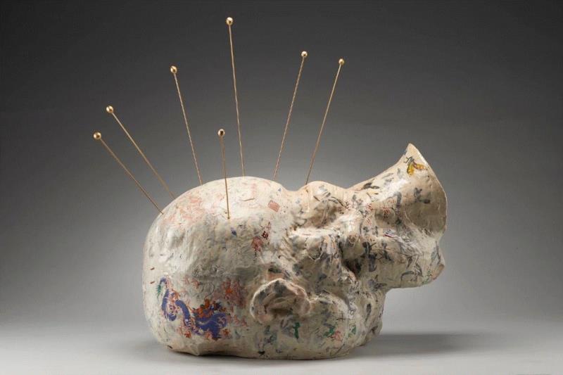 Melting landscape II 26x28x16 Inches,