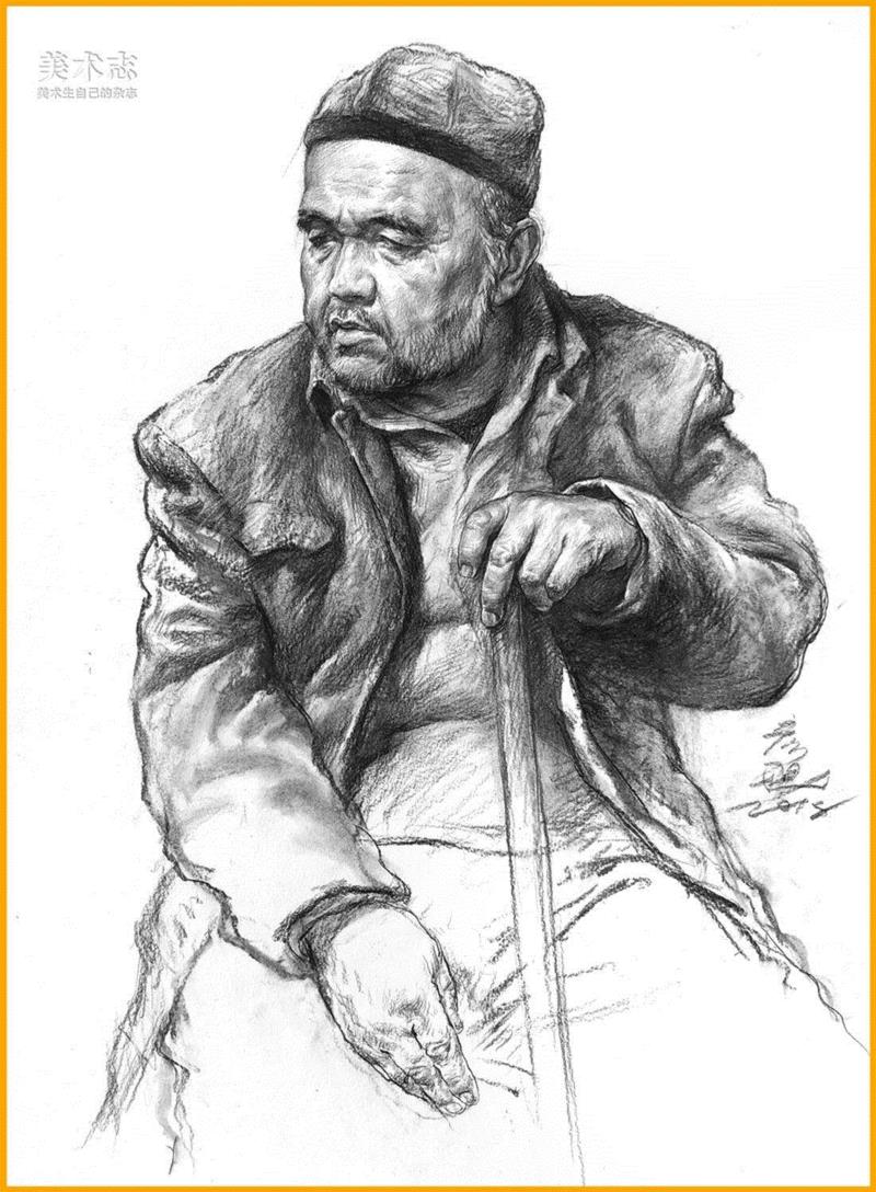 半身像的取与舍！—— 张彦琨,半身,张彦琨,张老师,小志,素描,半身像,杭州,形体,动态,MEISHUZHI