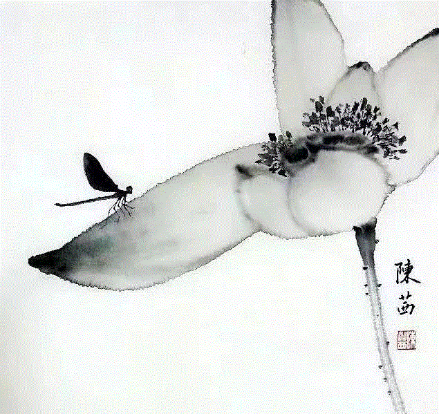 这组水墨,别有意韵!,水墨,意韵,上方,荷韵,荷花
