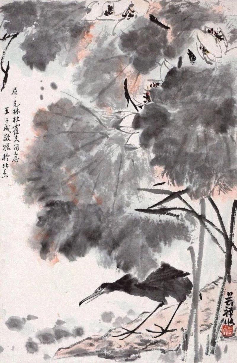 这组水墨,别有意韵!,水墨,意韵,上方,荷韵,荷花