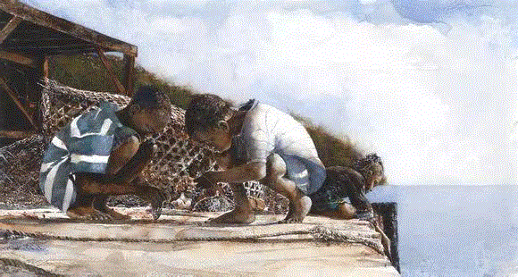 留白使画面更有意义,留白,上方,水彩,小编