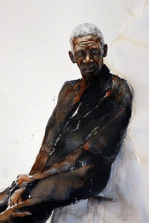 留白使画面更有意义,留白,上方,水彩,小编