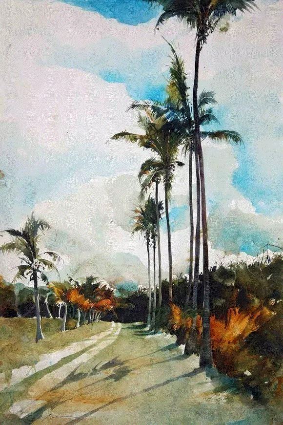 留白使画面更有意义,留白,上方,水彩,小编