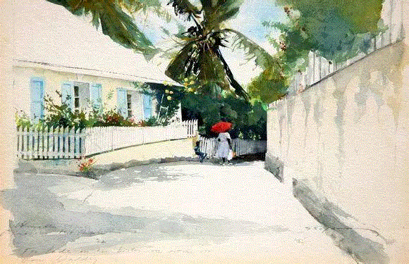 留白使画面更有意义,留白,上方,水彩,小编