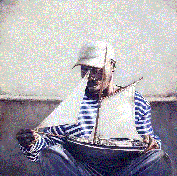 留白使画面更有意义,留白,上方,水彩,小编