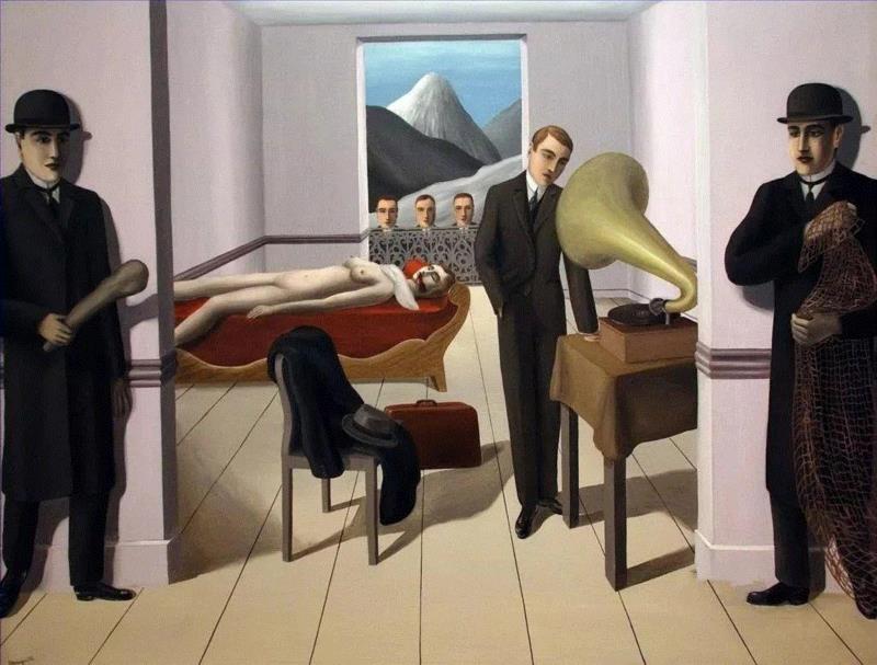 “最清晰的超现实主义” 画家,超现实主义,上方,勒内,弗朗索瓦,吉兰,Magritte,比利时,符号,小编