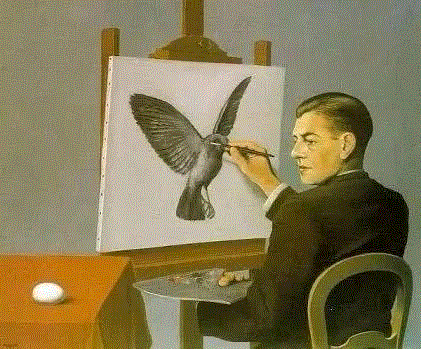 “最清晰的超现实主义” 画家,超现实主义,上方,勒内,弗朗索瓦,吉兰,Magritte,比利时,符号,小编