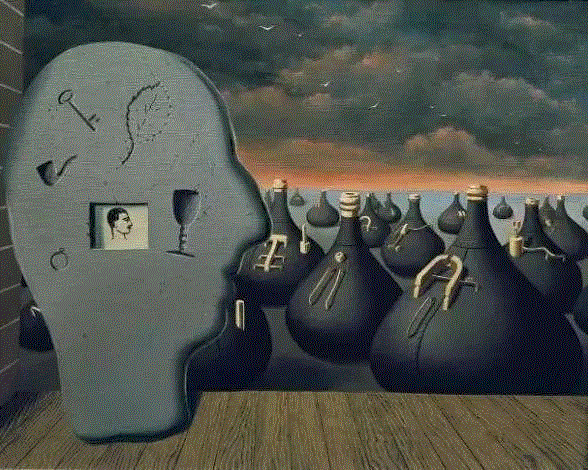 “最清晰的超现实主义” 画家,超现实主义,上方,勒内,弗朗索瓦,吉兰,Magritte,比利时,符号,小编