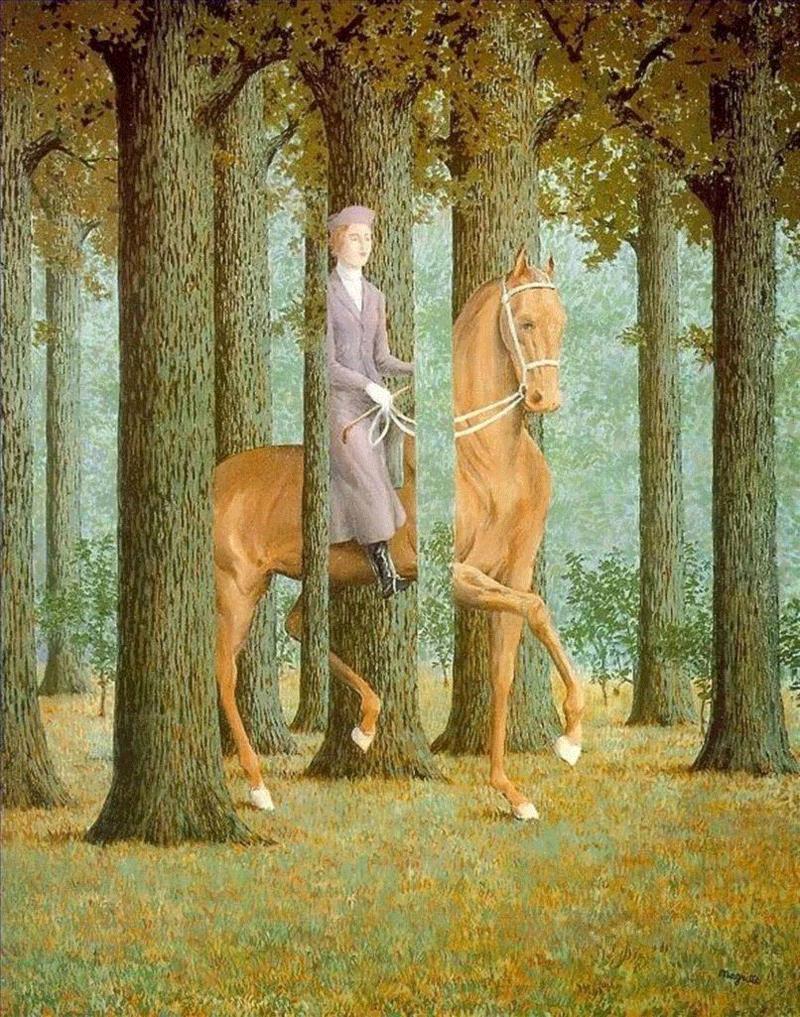 “最清晰的超现实主义” 画家,超现实主义,上方,勒内,弗朗索瓦,吉兰,Magritte,比利时,符号,小编