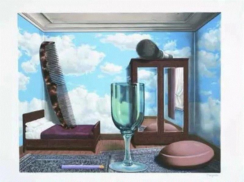 “最清晰的超现实主义” 画家,超现实主义,上方,勒内,弗朗索瓦,吉兰,Magritte,比利时,符号,小编