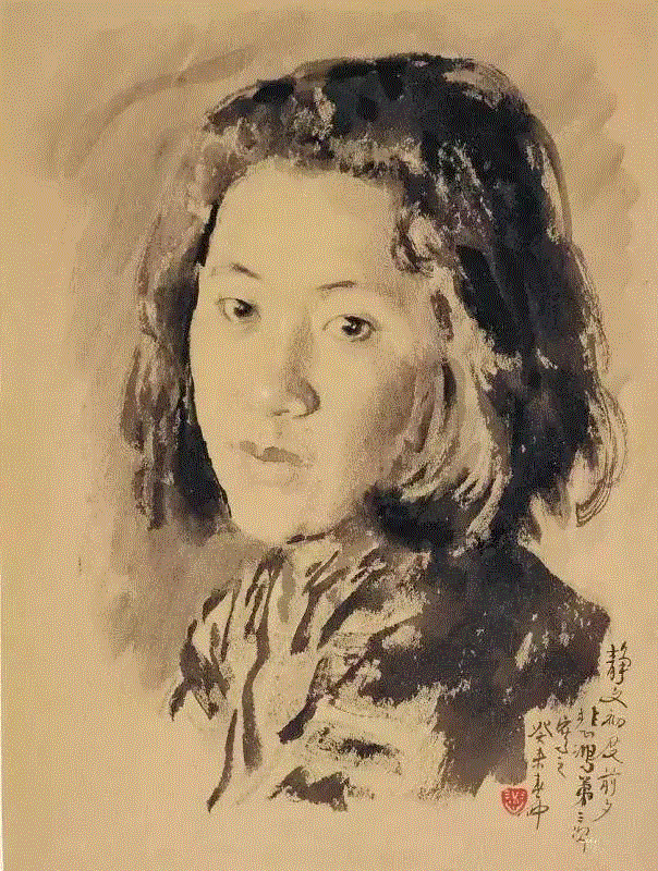 △徐悲鸿笔下的廖静文,徐悲鸿之孙，这个守护天价艺术品的80后，想讲一部最接地气的美术史,徐悲鸿,艺术品,80后,美术史,地气,徐骥,爷爷,名画,油画,绘画史