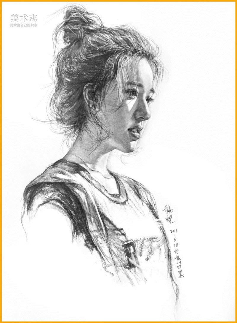素描,有些人画了一辈子也没弄明白。,素描,质感,画法,石膏,要点,工具,罐子,人体,美女,人物