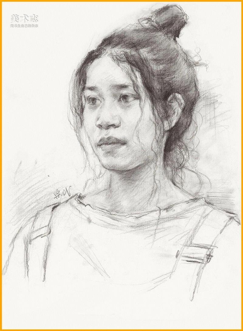 素描,有些人画了一辈子也没弄明白。,素描,质感,画法,石膏,要点,工具,罐子,人体,美女,人物