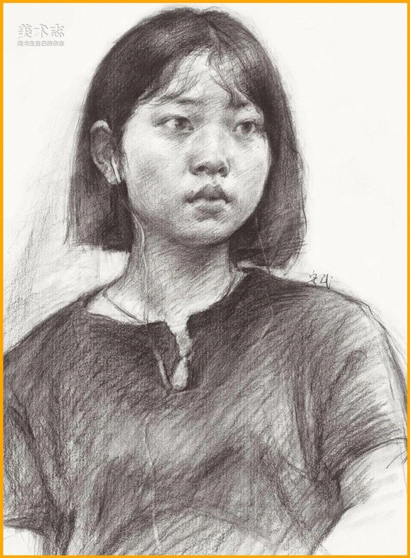 素描,有些人画了一辈子也没弄明白。,素描,质感,画法,石膏,要点,工具,罐子,人体,美女,人物