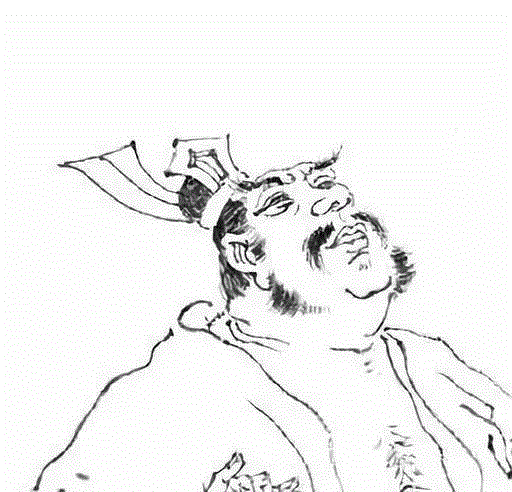 梁楷,艺术 ▎极简主义的真正鼻祖,极简主义,鼻祖,梁楷,李白,南宋,李白行吟图,画院,纸本,水墨,日本东京国立博物馆