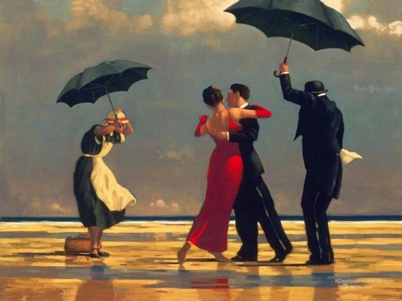 《唱歌的男管家》,绘画丨英国艺术家Jack Vettriano作品欣赏,Jack,绘画,英国,琅沐,管家,上方,右上,微信号,lungmo,苏格兰