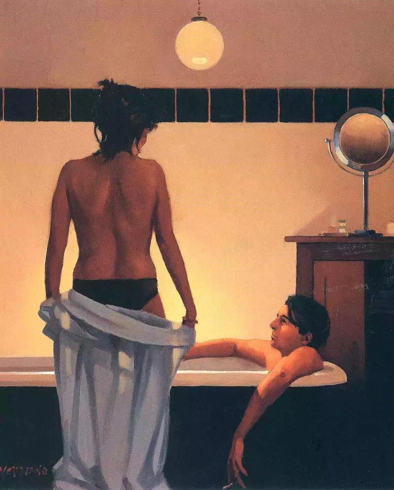 绘画丨英国艺术家Jack Vettriano作品欣赏,Jack,绘画,英国,琅沐,管家,上方,右上,微信号,lungmo,苏格兰