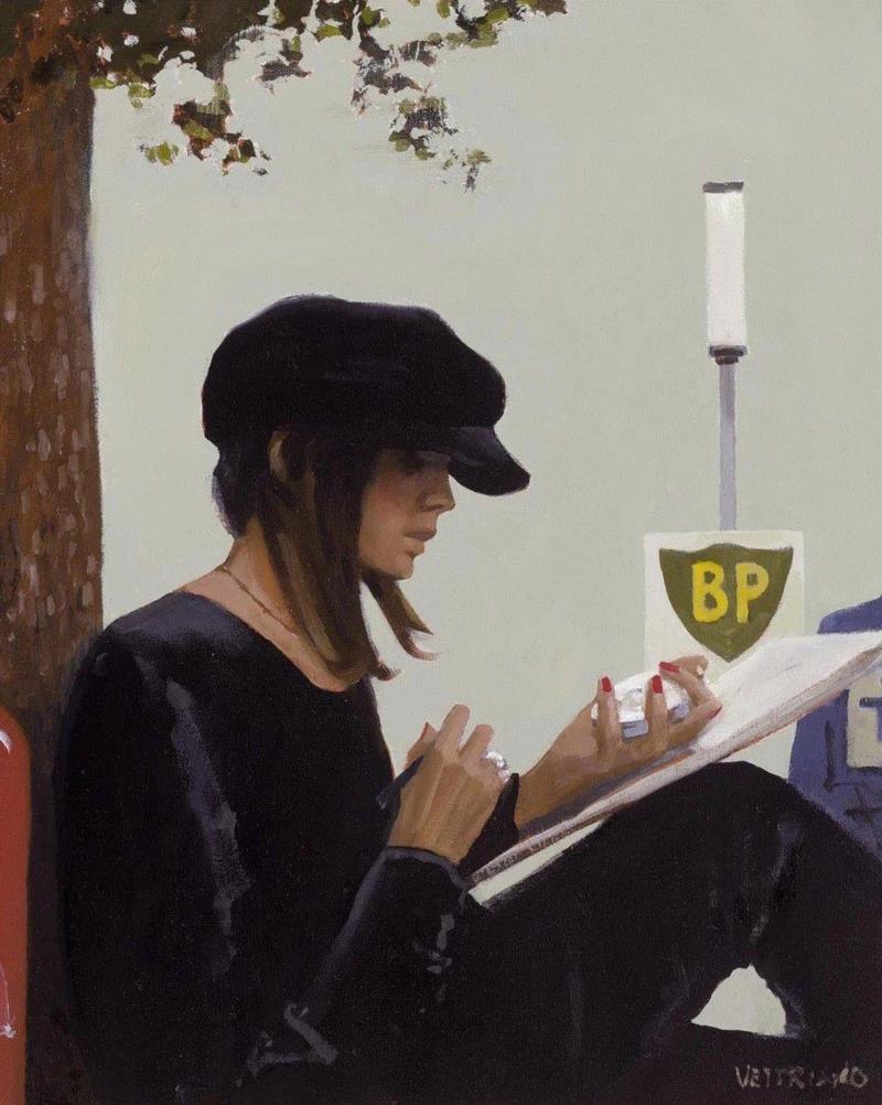 绘画丨英国艺术家Jack Vettriano作品欣赏,Jack,绘画,英国,琅沐,管家,上方,右上,微信号,lungmo,苏格兰