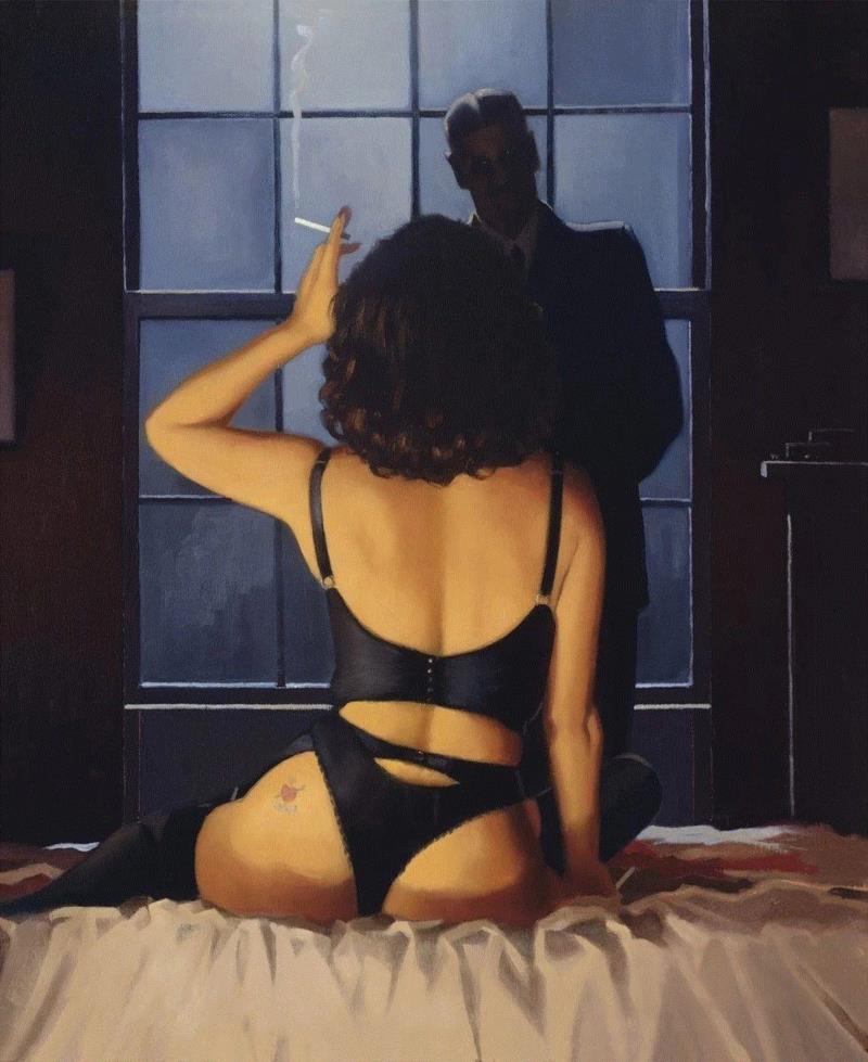 绘画丨英国艺术家Jack Vettriano作品欣赏,Jack,绘画,英国,琅沐,管家,上方,右上,微信号,lungmo,苏格兰