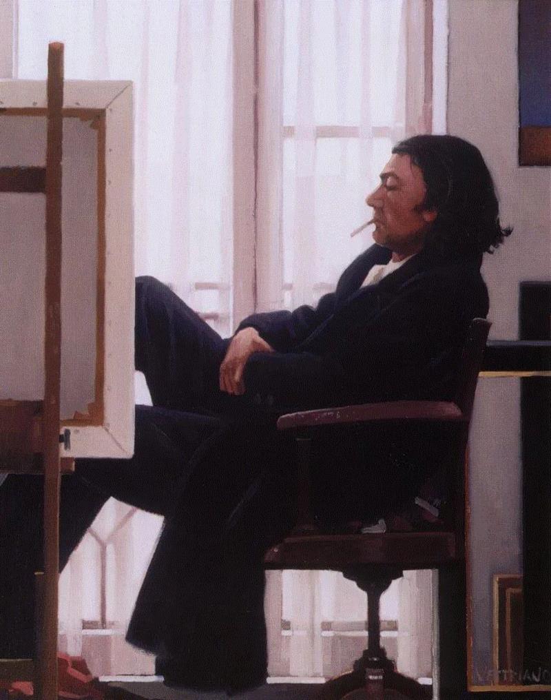 绘画丨英国艺术家Jack Vettriano作品欣赏,Jack,绘画,英国,琅沐,管家,上方,右上,微信号,lungmo,苏格兰