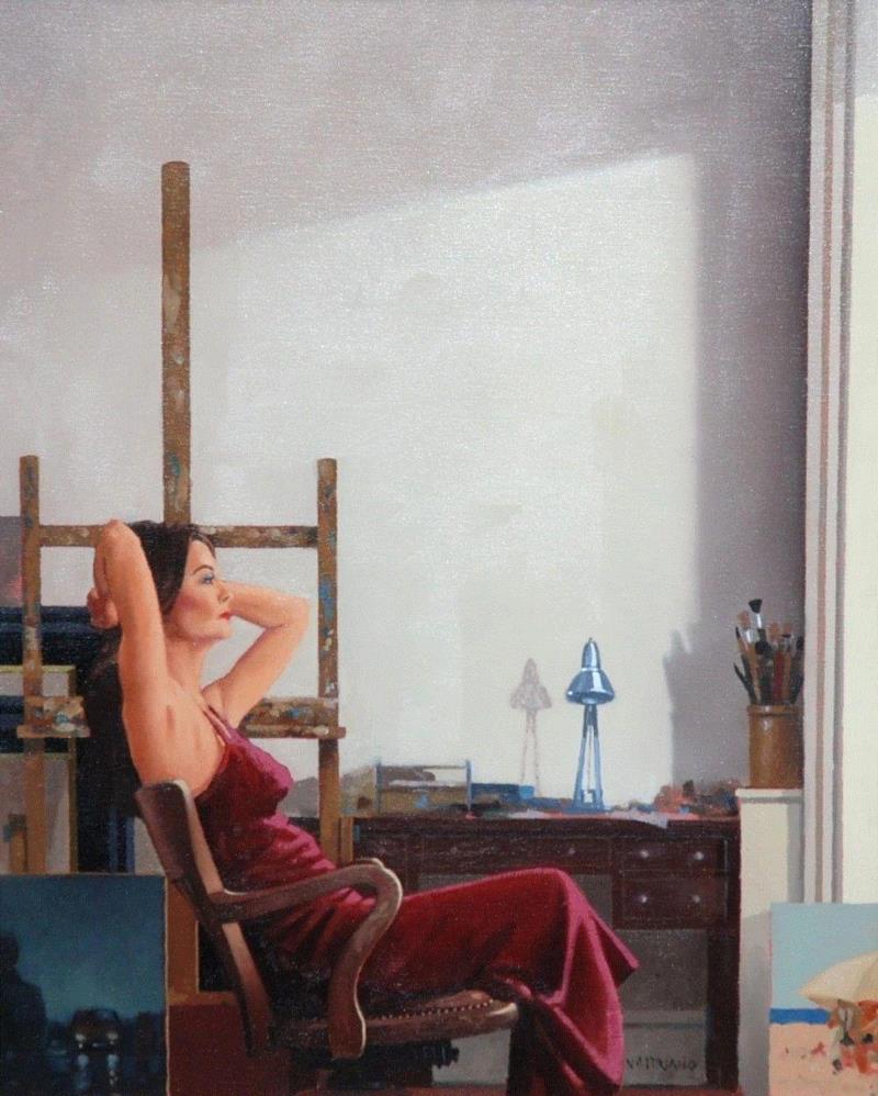 绘画丨英国艺术家Jack Vettriano作品欣赏,Jack,绘画,英国,琅沐,管家,上方,右上,微信号,lungmo,苏格兰