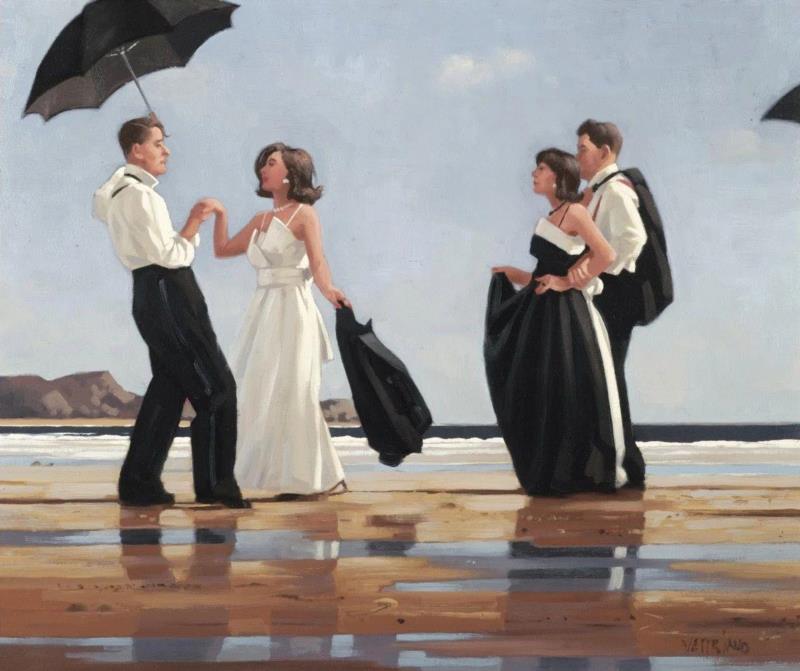 绘画丨英国艺术家Jack Vettriano作品欣赏,Jack,绘画,英国,琅沐,管家,上方,右上,微信号,lungmo,苏格兰