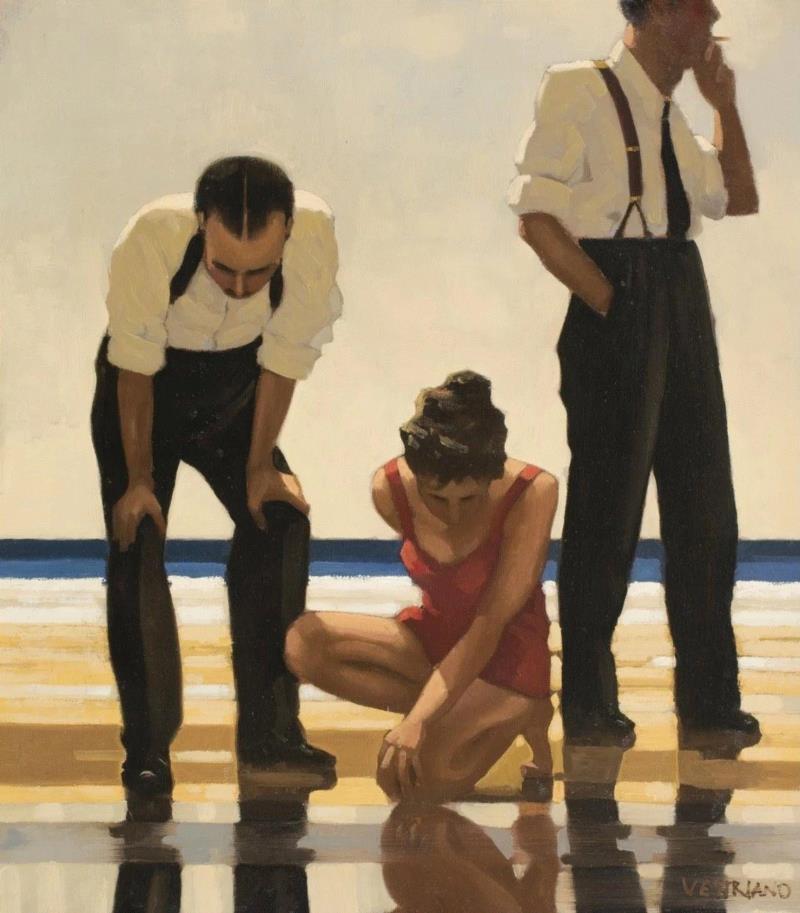 绘画丨英国艺术家Jack Vettriano作品欣赏,Jack,绘画,英国,琅沐,管家,上方,右上,微信号,lungmo,苏格兰
