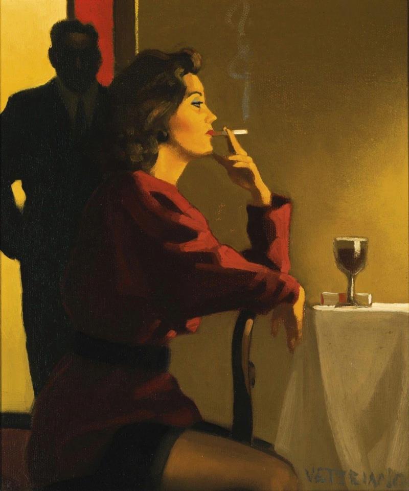 绘画丨英国艺术家Jack Vettriano作品欣赏,Jack,绘画,英国,琅沐,管家,上方,右上,微信号,lungmo,苏格兰