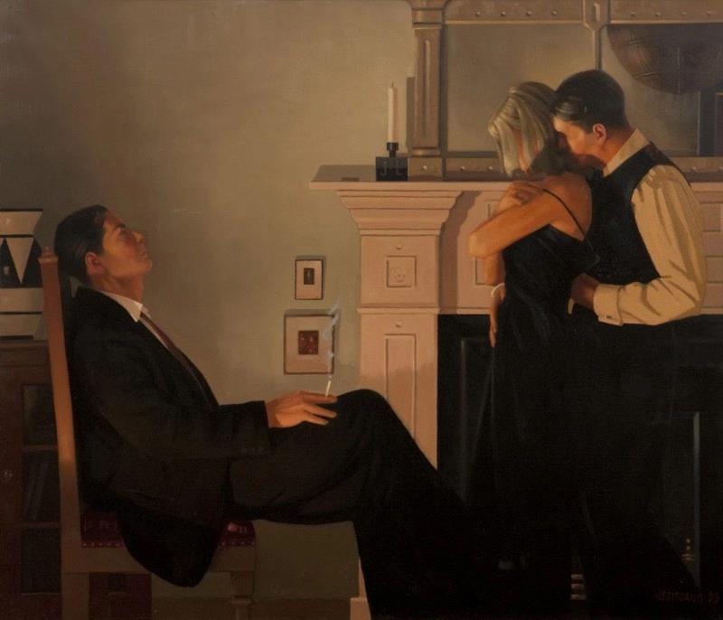 绘画丨英国艺术家Jack Vettriano作品欣赏,Jack,绘画,英国,琅沐,管家,上方,右上,微信号,lungmo,苏格兰