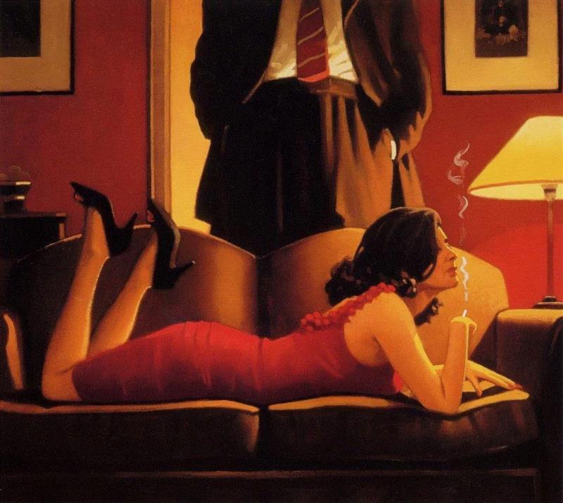 绘画丨英国艺术家Jack Vettriano作品欣赏,Jack,绘画,英国,琅沐,管家,上方,右上,微信号,lungmo,苏格兰