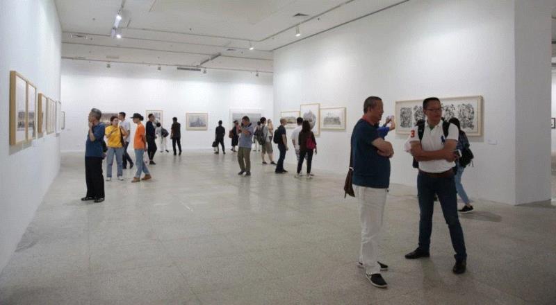 湖北美术馆2019新春致辞,湖北美术馆,新春,雕塑,艺术展,民间,寓言,长江,刘政德,志愿者,版画