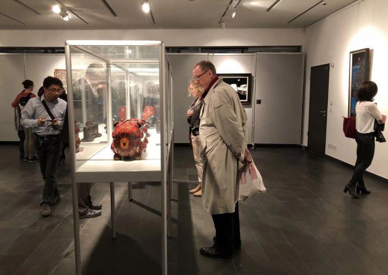 湖北美术馆2019新春致辞,湖北美术馆,新春,雕塑,艺术展,民间,寓言,长江,刘政德,志愿者,版画