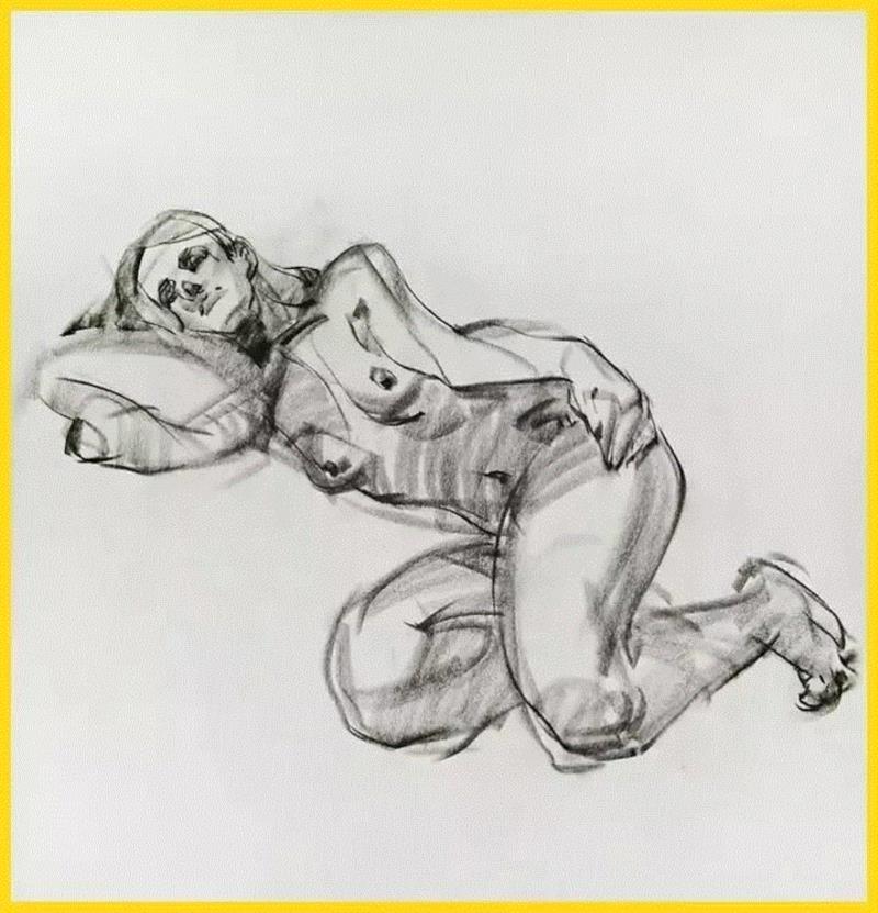 大师笔下的人体动态速写,人体,动态,上方,加拿大,插画师,蒙特利尔,BioWare,生化奇兵,BenLo,创造性