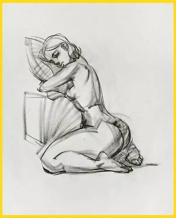 大师笔下的人体动态速写,人体,动态,上方,加拿大,插画师,蒙特利尔,BioWare,生化奇兵,BenLo,创造性