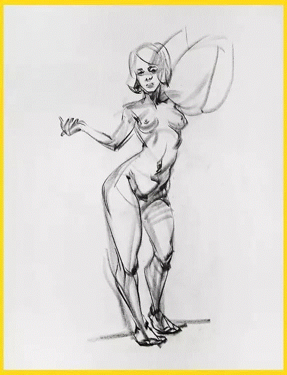 大师笔下的人体动态速写,人体,动态,上方,加拿大,插画师,蒙特利尔,BioWare,生化奇兵,BenLo,创造性
