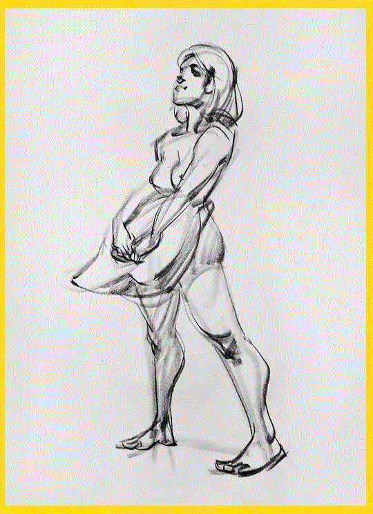 大师笔下的人体动态速写,人体,动态,上方,加拿大,插画师,蒙特利尔,BioWare,生化奇兵,BenLo,创造性