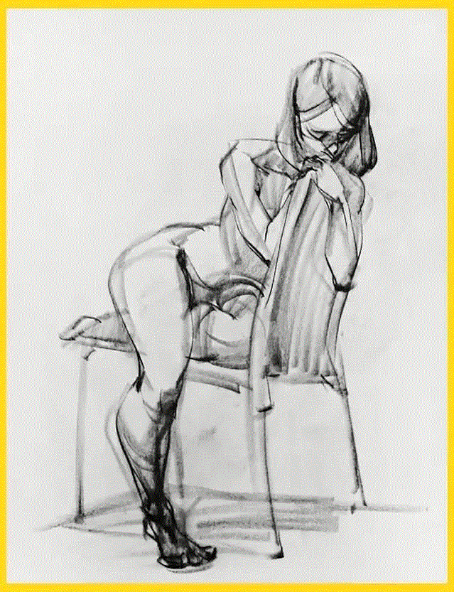 大师笔下的人体动态速写,人体,动态,上方,加拿大,插画师,蒙特利尔,BioWare,生化奇兵,BenLo,创造性
